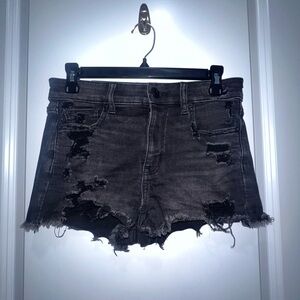 American Eagle black Jean shorts